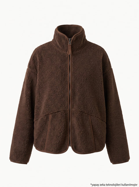 Kahverengi Kanguru Cepli Basic Polar Mont