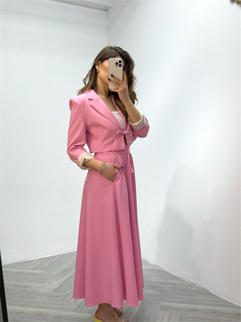 Premium Series Midi Boy Etek Pembe